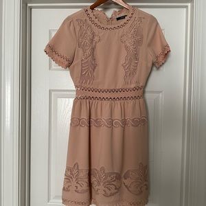 Women’s dress with cut out details